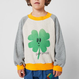 ydrop1zBOBO CHOSES 2025AW 25aw H~ q Lucky Clover ranglan sweatshirt LbYXEFbgVc | g[i[ vI[o[ 90cm100cm110cm120cm gbvX q LbY j̎q ̎q  lCuh