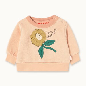 �ydrop2�zTINYCOTTONS / �^�C�j�[�R�b�g���Y 2026AW 26aw �H�~ �q���� TINY DAISY GRAPHIC BABY SWEATSHIRT �f�C�W�[���x�r�[�X�E�F�b�g�V���c| �q�� �L�b�Y �j�̎q ���̎q ������� �X�E�F�b�g �g���[�i�[ �o�Y