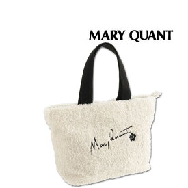 マリークワント MARY QUANT マリクワ デイジー ボアサイン刺繍 トート（アイボリー） 鞄 バッグ かばん A4 小物入れ リサイクルコットン 通勤 通学 化粧 メイク コスメ プレゼント ギフト かわいい おしゃれ お返し クリスマス 誕生日 プレゼント ギフト お返し