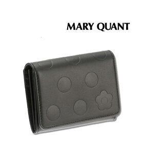 マリークワント MARY QUANT マリクワ ドットエンボスカードケース(ブラック) 名刺入れ ID 定期 パス 電車 通勤 通学 会社 カードケース ウォレット 化粧 メイク コスメ プレゼント ギフト かわいい おしゃれ お返し クリスマス 誕生日 プレゼント ギフト お返し