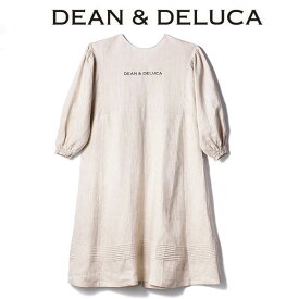 ディーン＆デルーカ DEAN&DELUCA BEAMS COUTURE 割烹着 ドレス ベージュ おしゃれ ビームス クチュール 上品 ベージュ クッキング 料理 キッチン ギフト ブランド クリスマス ハロウィン バレンタイン ブランド ディーンアンドデルーカ 料理教室 ギフト 誕生日 ギフト