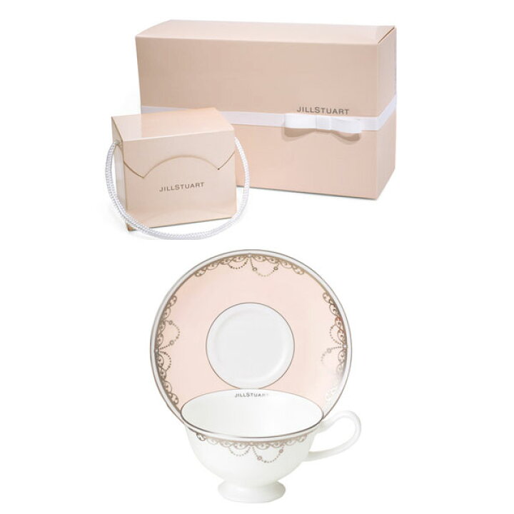 楽天市場 箱付き ジルスチュアート Jill Stuart ティーカップ マグカップ 食器 ロゴ カップ セット Set ティータイム カップ コップ ソーサー テーブルウェア 結婚祝い 新居祝い ギフトbox かわいい ペア お茶 エレガント ブランド クリスマス ハロウィン
