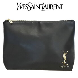 イヴサンローラン Yves saint Laurent YSL ポーチ 小物入れ ロゴ ブラック 黒 化粧 メイク かわいい 化粧ポーチ コスメ ブランド ロゴ お返し かわいい おしゃれ クリスマス ハロウィン バレンタイン ホワイトデー 入学 新年 卒業 春 誕生日 プレゼント ギフト お返し