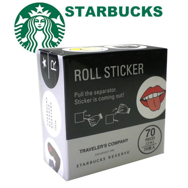 楽天市場】スターバックス STARBUCKS スタバ☆ロールステッカー シール 