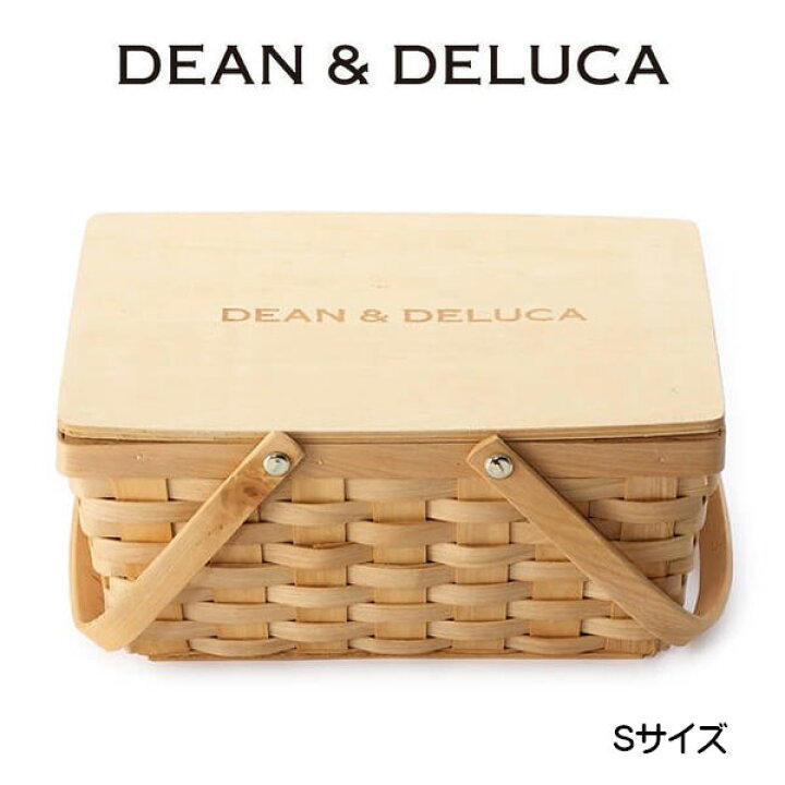 楽天市場】ディーン＆デルーカ DEAN&DELUCA 蓋つき バスケットS かご  