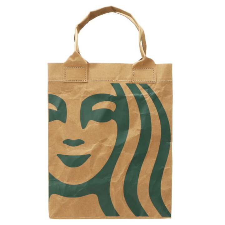 楽天市場】STARBUCKS スターバックス トートバッグ クラフトペーパー 