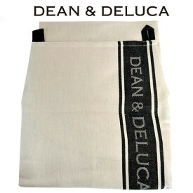 ディーン＆デルーカ DEAN & DELUCA ジャガードエプロン ブラック×ナチュラル エプロン 前掛け クッキング 料理 キッチン ブラック ナチュラル 綿 コットン おしゃれ シンプル ギフトプレゼント ロゴ 正規品 レディース メンズ ブランド