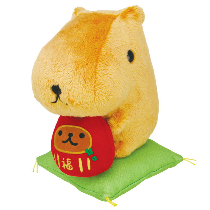 カピバラさん だるまぬいぐるみむくっとポーズ かぴばらさん ぬいぐるみ グッズ 的详细信息 日本商品代购 From Japan