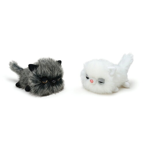 けだまりのねこくろグッズ/全2種/猫/ぬいぐるみ