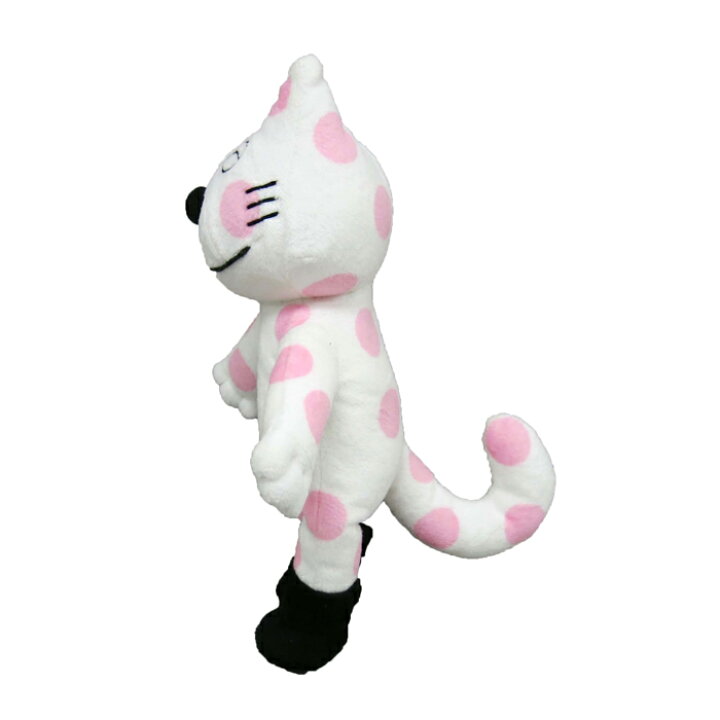 楽天市場 11ぴきのねこ ぬいぐるみ へんなねこ 11匹の猫 絵本 グッズ 変な猫 へんなネコ 水玉 ピンク セキグチファンダイレクトショップ