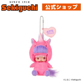 しなこコラボ ベビチッチ SS顔でかキーチェーンバニラ ユニコーン Shinako しなこ 475 ASMR ベビチッチ べびちっち bebichhichi パープル ピンク ぬいぐるみ マスコット #ITEM20251104