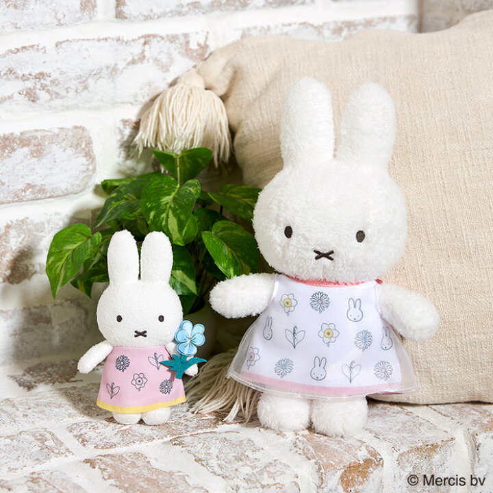 楽天市場】miffy bloom マスコットキーチェーン ピンクブルーム 