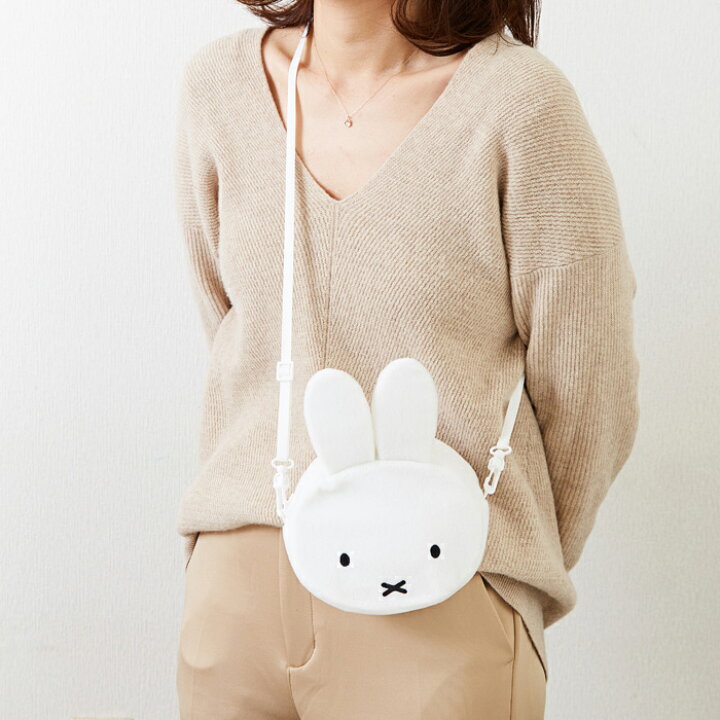 楽天市場 メーカー直販 ミッフィー 2way ポーチ Miffy ポシェット 肩掛け 肩かけ バッグ Dick Bruna ブルーナ グッズ 絵本 カバン 子供用 ぬいぐるみ セキグチ セキグチファンダイレクトショップ