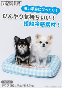 スヌーピー SNOOPY PEANUTS アイスクールブランケット| ペット用 犬 猫 リラックス 暑さ対策