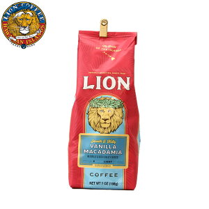 Lion coffee ライオンコーヒー vanila macadamia バニラマカダミア 198g