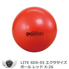 ライト SDS-55 エクササイズボール レッド X-26