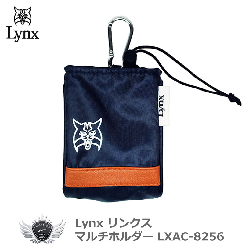 【63%OFF!】 LYNXブランドのマルチホルダーLynx リンクス マルチホルダー ネイビー Lynx LXAC-8256 魅力的な