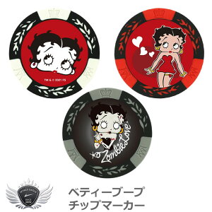 ゴルフ キャップ 取付 ベティーブープ チップマーカー MK0317-MK0319 【IR】