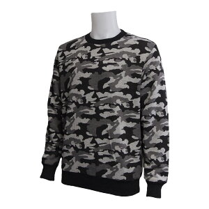 メンズ セーター トレーナー スポーツ FOUNDERS CLUB メンズ 落ち着いたカモ柄 丸首 防風 セーター FC-0324W 【IR】