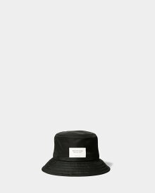 beautiful people 【ビューティフルピープル】bucket hat in nylon twill BLACK (1345511950) 23AW 23秋冬 帽子 ハット バケットハット