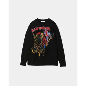 beautiful people |r[eBts[v rock knit IRON MAIDEN black (1545210414) 25AW 25H~ jbg ACACf gbvX