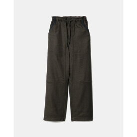 beautiful people | ビューティフルピープル high count flannel work pants 　brown　 (1636105001) 26AM 26秋冬 　ペインターパンツ　フランネル　ワークパンツ