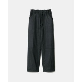 beautiful people | ビューティフルピープル high count flannel work pants 　charcoal　 (1636105001) 26AM 26秋冬 　ペインターパンツ　フランネル　ワークパンツ