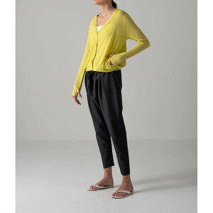 COGTHEBIGSMOKE �y�R�O�U�r�b�O�X���[�N�z NADINE RAGLAN CARDIGAN 13 CANARY YELLOW (14201-236-1416-1) 26SS 26�t�ā@�J�[�f�B�K���@V�l�b�N�J�[�f�B�K��