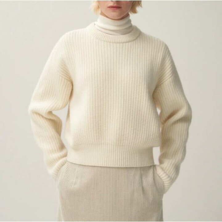 楽天市場】ATON 【エイトン】 WOOL CASHMERE SILK | CREWNECK SWEATER 