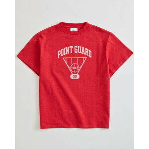 �y7��19��20���`�G���g���[�ōő�P20�{�zShinzone �y�V���]�[���zPOINT GUARD TEE 24 RED (26MMSCU16) 26SS 26�t�� �g�b�v�X T�V���c ���� �V���[�g�X���[�u