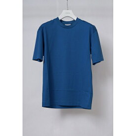 CINOH/チノ COTTON JERSEY BASIC T-SHIRT BLUE (23SCU302) 23SS 23春夏 トップス Tシャツ
