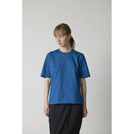 CINOH/チノ COTTON JERSEY COMPACT T-SHIRT BLUE (23SCU003) 23SS 23春夏 トップス Tシャツ