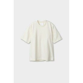 CINOH/チノ REFINA コンパクトTシャツ ECRU (25SCU005) 25SS　25春夏　トップス　Tシャツ　コンパクトTシャツ