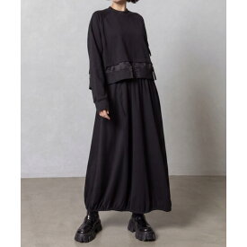 MARECHAL TERRE 【マルシャルテル】レイヤード風ワンピース BLACK (ZMT265OP515) 26AW　26秋冬　ワンピース