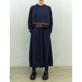 MARECHAL TERRE 【マルシャルテル】レイヤード風ワンピース NAVY (ZMT265OP515) 26AW　26秋冬　ワンピース