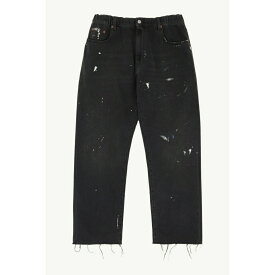 MM6 | エムエムシックス ストレートレッグジーンズ BLACK (SH0LA0027M30011966) 25AW 25秋冬 パンツ デニム ジーンズ ストレート