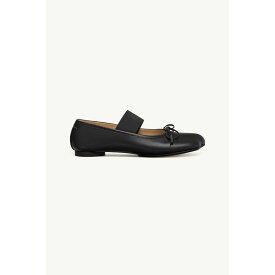 MM6 Maison Margiela | エムエムシックス Anatomic Numeric Ballerinas BLACK / T8013 (S59WZ0099P3628T8013) 25AW 25秋冬【 送料無料 】 正規品 正規 バレエシューズ フラットシューズ レディース