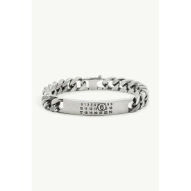 【7月19日20時〜エントリーで最大P20倍】MM6 Maison Margiela | エムエムシックス CLASSIC CHAIN BRACELET SILVER (SM6UY0049SV0235954) 【 送料無料 】 正規品 正規 アクセサリー シルバーアクセサリー ブレスレット チェーン ジュエリー ロゴ
