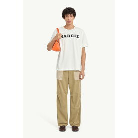 MM6 Maison Margiela | エムエムシックス VINTAGE JERSEY T-SHIRT WHITE (SH2GC0040M20108101) 【 送料無料 】 正規品 正規 トップス Tシャツ 半袖 ショートスリーブ ハーフスリーブ プリント