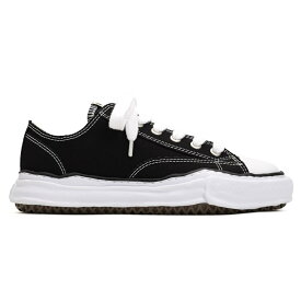 ＼全品5倍＆最大20％OFFクーポン／ Maison MIHARA YASUHIRO|メゾンミハラヤスヒロ "PETERSON" OG Sole Canvas Low-top Sneaker BLACK (A01FW702)【 送料無料 】 正規品 正規 新作 ミハラヤスヒロ スニーカー ブランド メンズ スニーカー ローカット ギフト