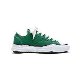 ＼最大10%OFFクーポン！ポイント20倍※エントリー必須／ Maison MIHARA YASUHIRO|メゾンミハラヤスヒロ "PETERSON" OG Sole Canvas Low-top Sneaker CL GREEN (A01FW702)【 送料無料 】 正規品 正規 新作 ミハラヤスヒロ スニーカー ブランド メンズ スニーカー ローカット