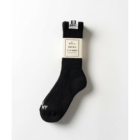 ＼最大10%OFFクーポン！ポイント20倍※エントリー必須／ Maison MIHARA YASUHIRO | メゾンミハラヤスヒロ MMY 3-Pack Socks BLACK (A14AC721) 靴下 ソックス パック パックソックス 3パック クルーソックス