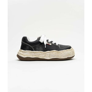 �_�S�iP10�{�I4/4(�y)20���`�^ Maison MIHARA YASUHIRO|���]���~�n�����X�q�� OLIVER OG Sole Shrink Leather Low-top Sneaker BLACK ( A16FW707) 26SS 26�t�� �X�j�[�J�[ �I���o�[ �V�������N �V�������N���H ���U�[ ���[�J
