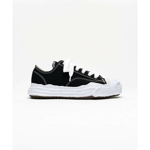Maison MIHARA YASUHIRO | ���]���~�n�����X�q�� HANK OG Sole Canvas Low-top Sneakers BLACK (A05FW702)�y �������� �z 26AW 26�H�~ ��� �X�j�[�J�[ �n���N