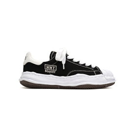 ＼期間限定！ポイント10倍＆10％OFFクーポン／ Maison MIHARA YASUHIRO 【メゾンミハラヤスヒロ】"BLAKEY" OG Sole Canvas Low-top Sneaker BLACK (A08FW735) スニーカー