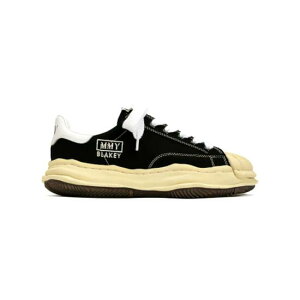 Maison MIHARA YASUHIRO y ]~nXq z BLAKEY VL OG Sole Canvas Low-top Sneaker BLACK (A09FW732) y  z Ki ~nXq Xj[J[ uh Y fB[X Xj[J[ [Jb