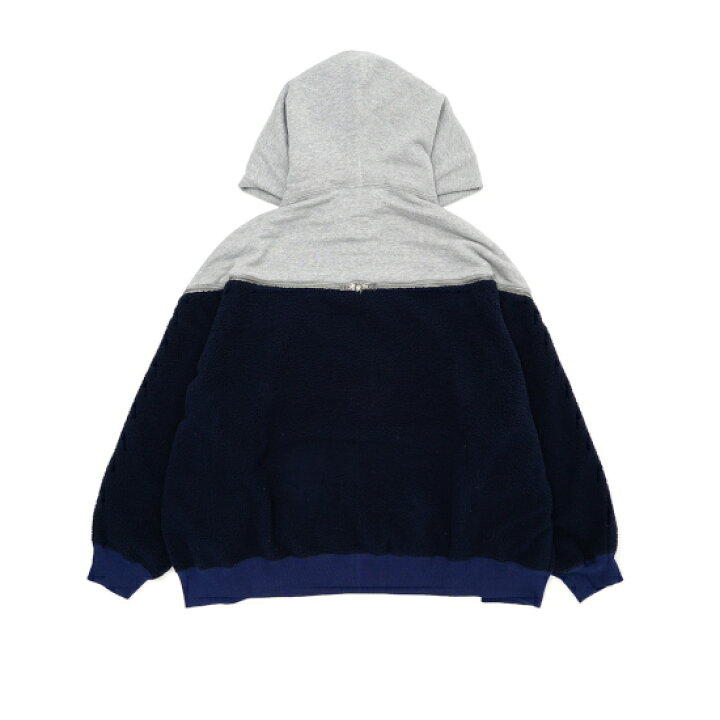 楽天市場】FACETASM【ファセッタズム】FLEECE ZIPPER HOODIE GRAY  