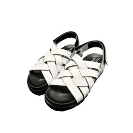 MAISON MAVERICK PRESENTS (メゾンマーベリックプレゼンツ) PLATFORM SANDALS WHITE (MS0005) サンダル グルカサンダル ベルクロ