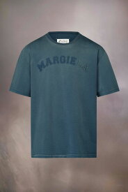 Maison Margiela 【メゾンマルジェラ】 jersey logo T-shirt Blue (S50GC0685S23883469) 23SS 23春夏 カットソー Tシャツ ロゴTシャツ