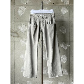 Maison Margiela | メゾン マルジェラ DOWN POCKET DENIM 961 (S51LA0052M30072961) 26SS 26春夏【 送料無料 】 正規取り扱い店 正規品 パンツ ジーンズ デニム 限定